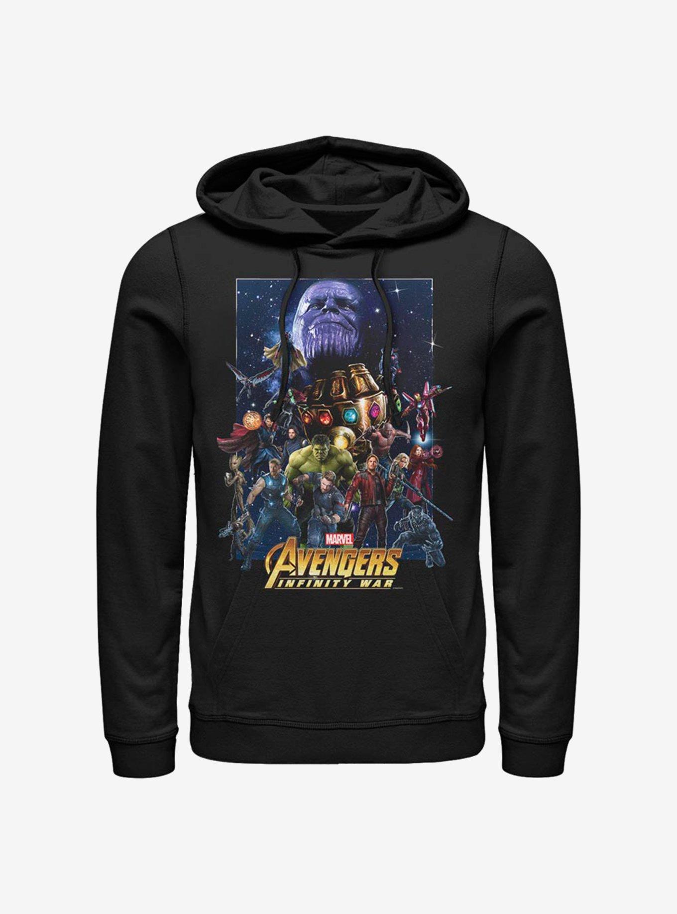Marvel Avengers Overload Poster Hoodie, , hi-res