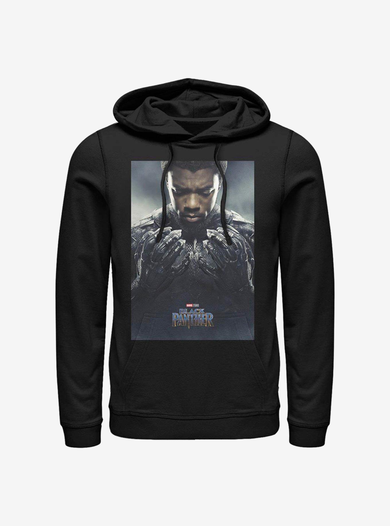 Marvel Black Panther T'Challa Poster Hoodie, , hi-res