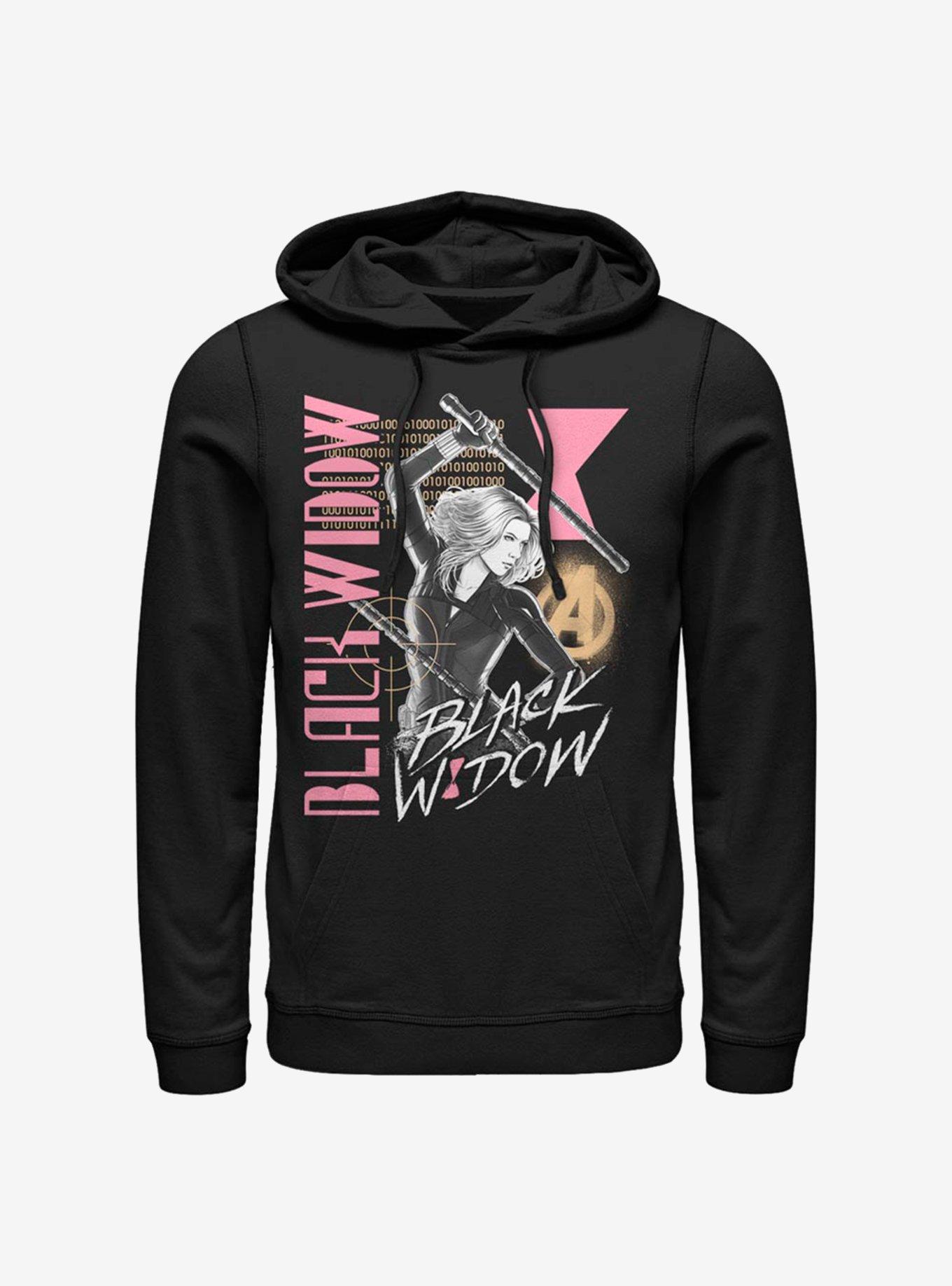 Marvel Black Widow Retro Hoodie, , hi-res