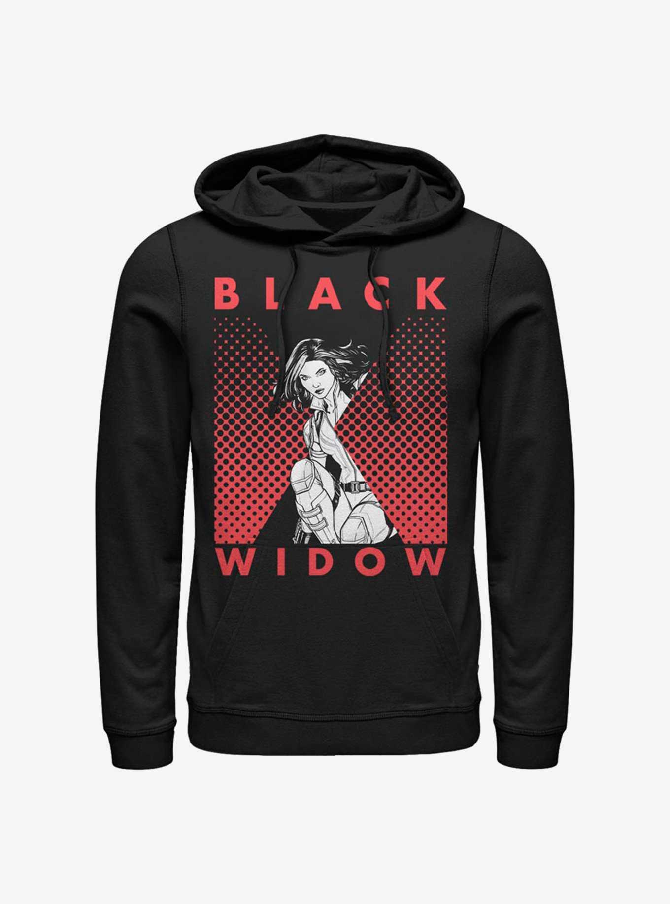 Marvel Black Widow Halftone Hoodie, , hi-res