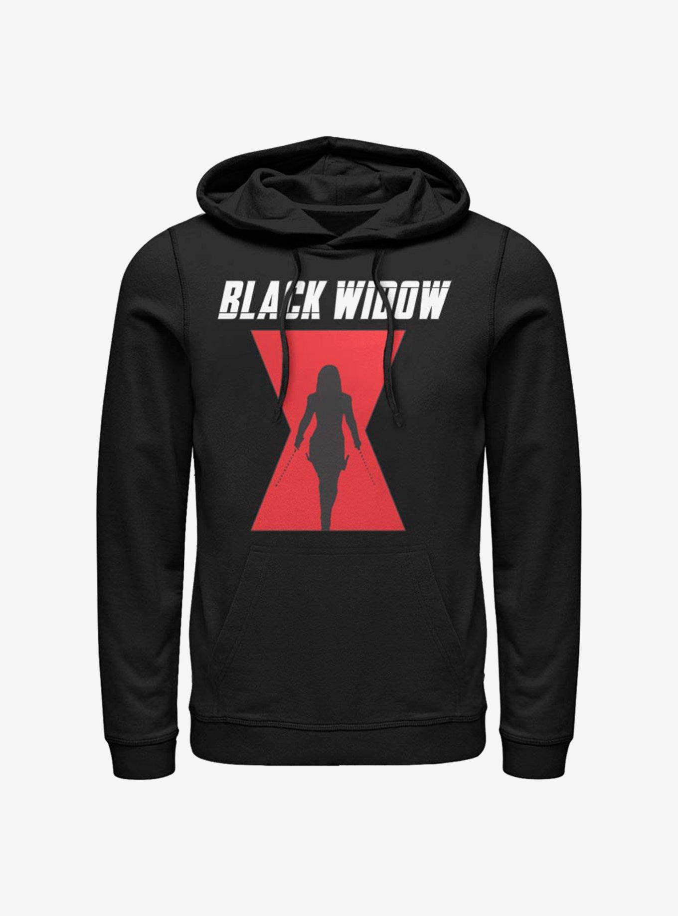 Marvel Black Widow Logo Hoodie, , hi-res