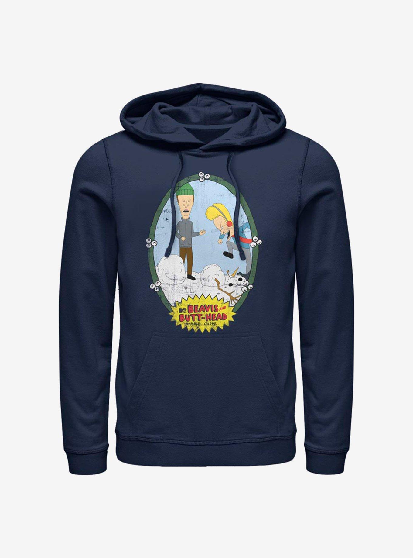 Beavis And Butthead Christmas Rock Hoodie, , hi-res