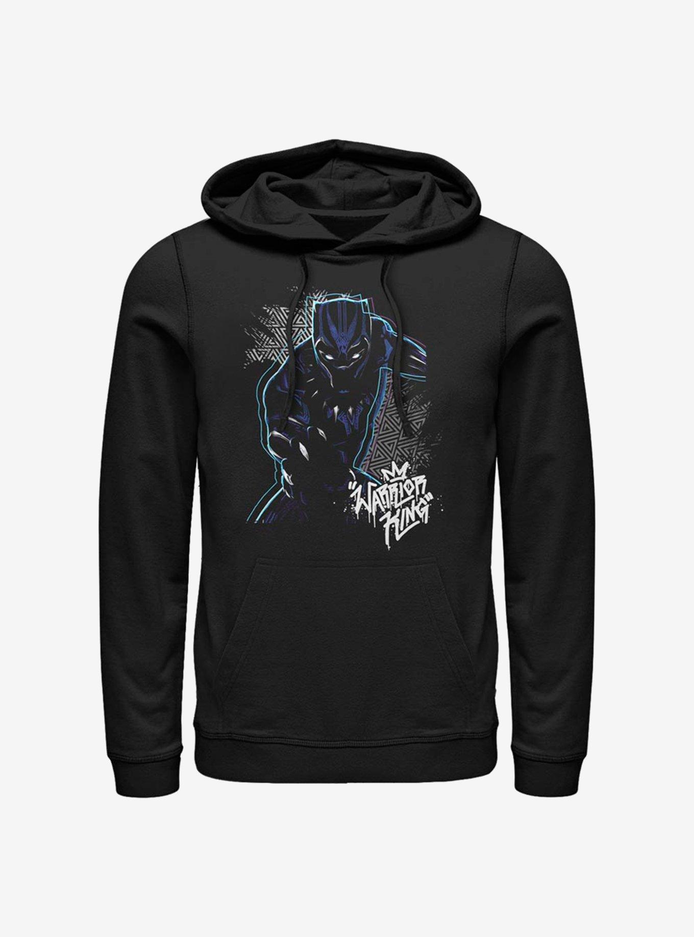 Marvel Black Panther Warrior Prince Hoodie, BLACK, hi-res