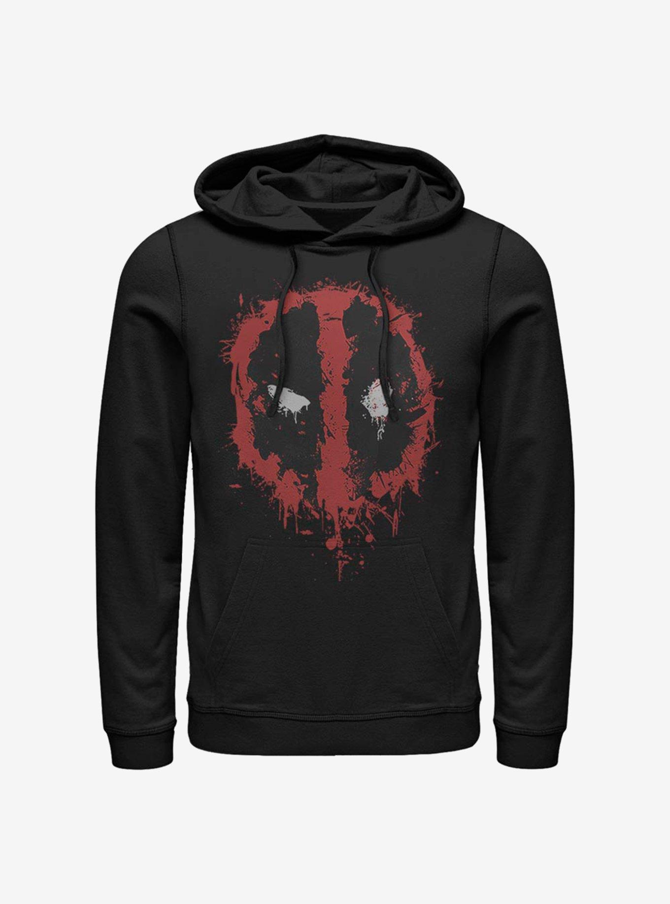 Marvel Deadpool Splatter Icon Hoodie, , hi-res