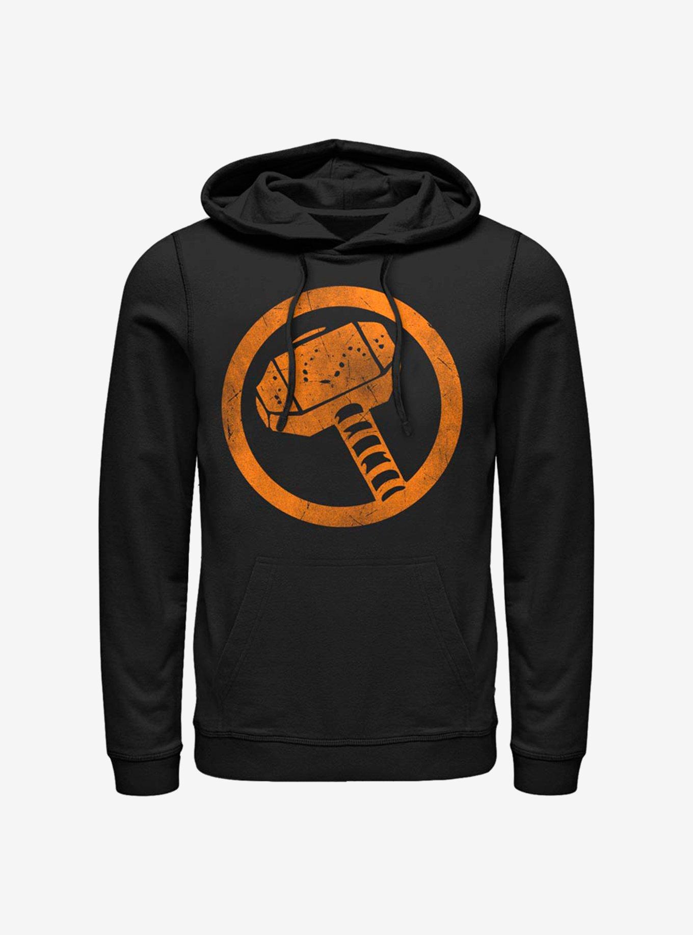 Marvel Thor Retro Orange Hoodie, , hi-res