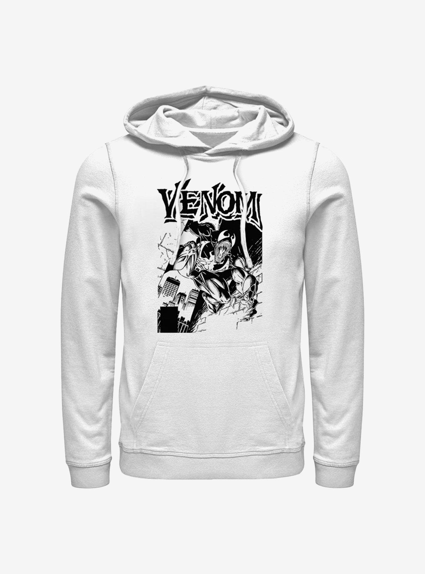 Marvel Venom Street Venom Hoodie WHITE BoxLunch