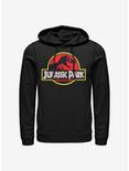 Jurassic Park Classic Logo Hoodie, BLACK, hi-res