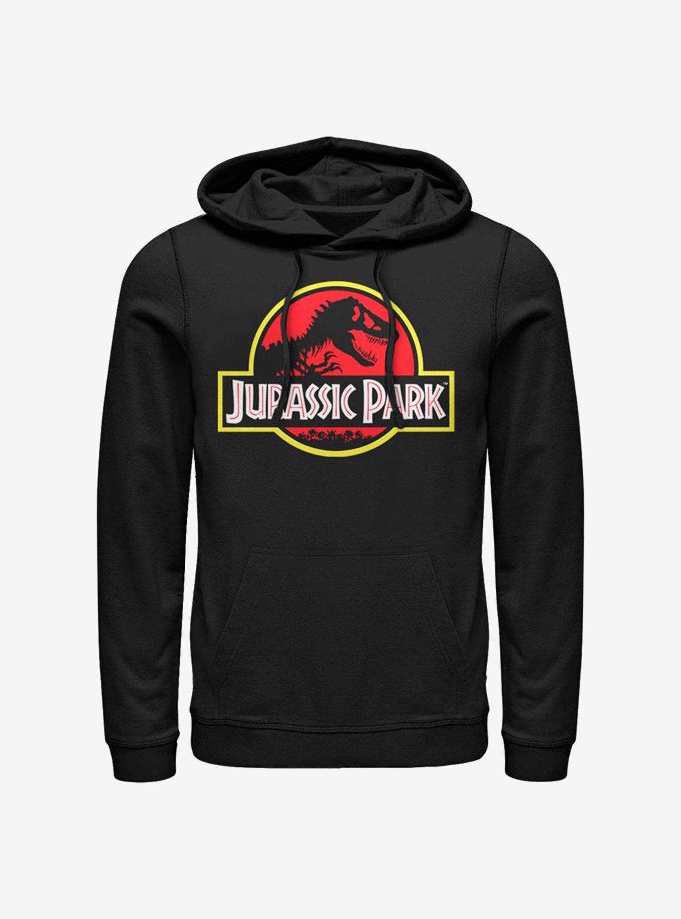 Jurassic Park Classic Logo Hoodie, , hi-res