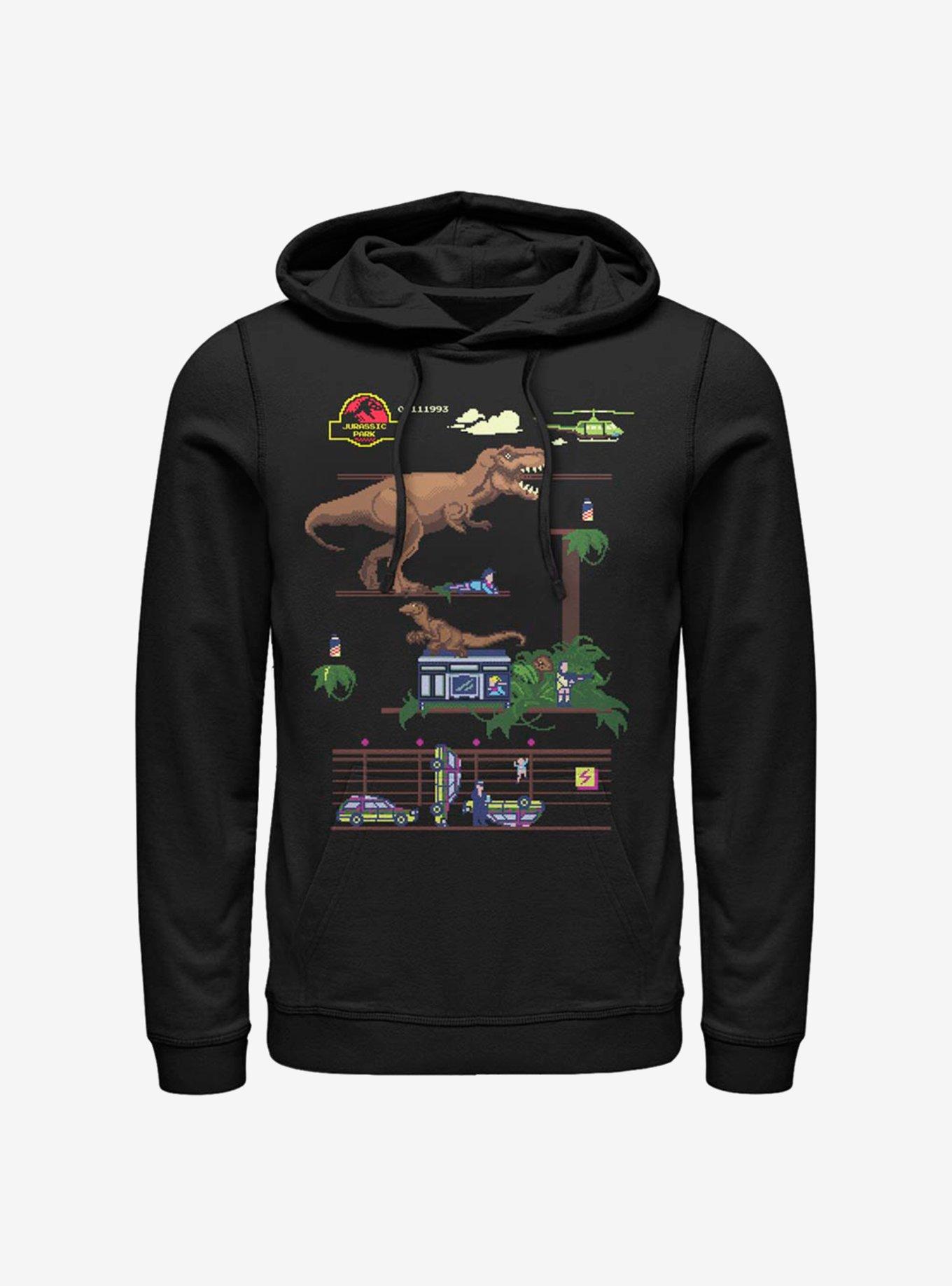 Jurassic Park Classic Bit Hoodie, , hi-res