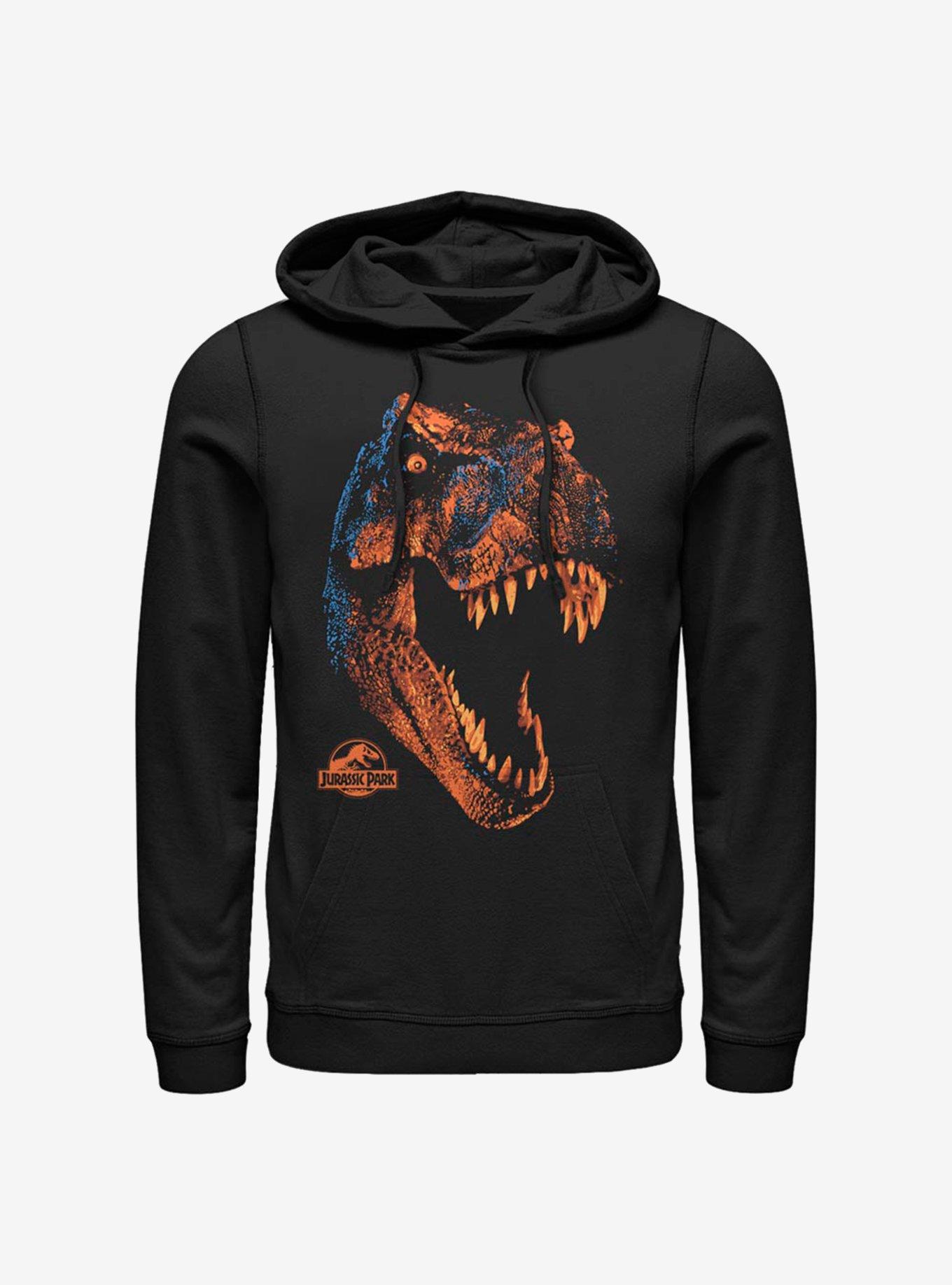 Jurassic Park Puff Hoodie - BLACK | BoxLunch