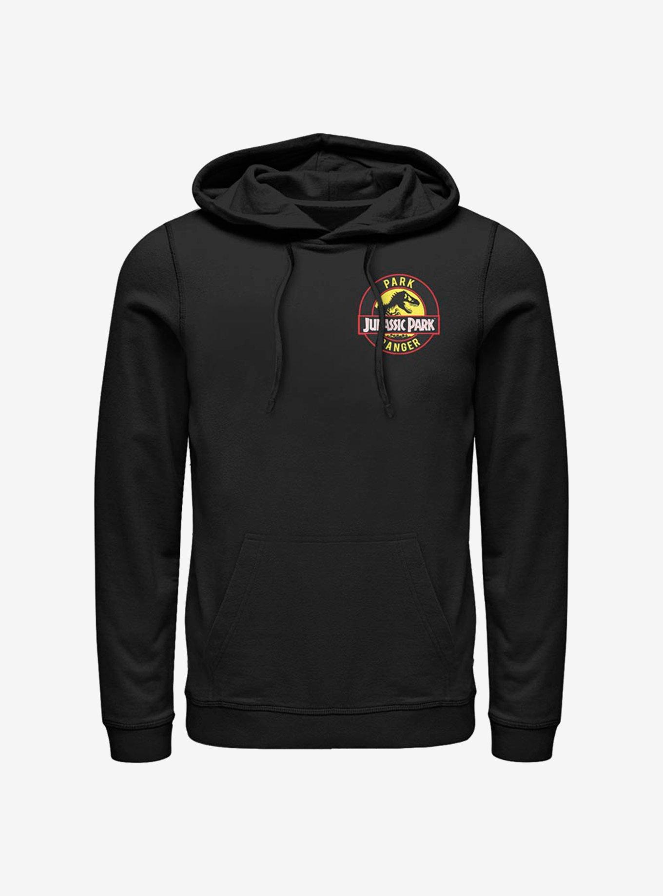 Jurassic Park Park Ranger Badge Hoodie, , hi-res