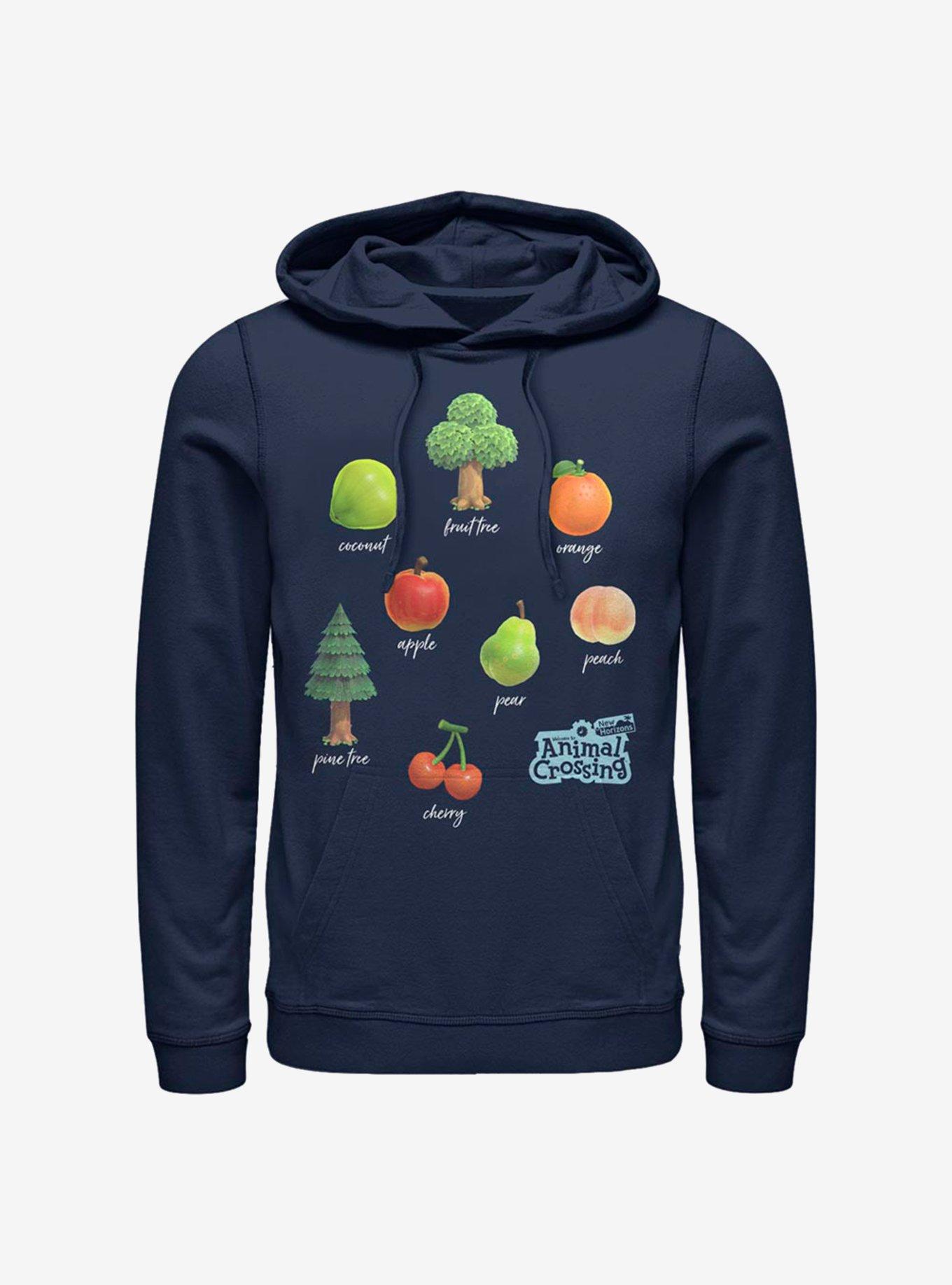 Nintendo Animal Crossing Fruit And Trees Hoodie, , hi-res