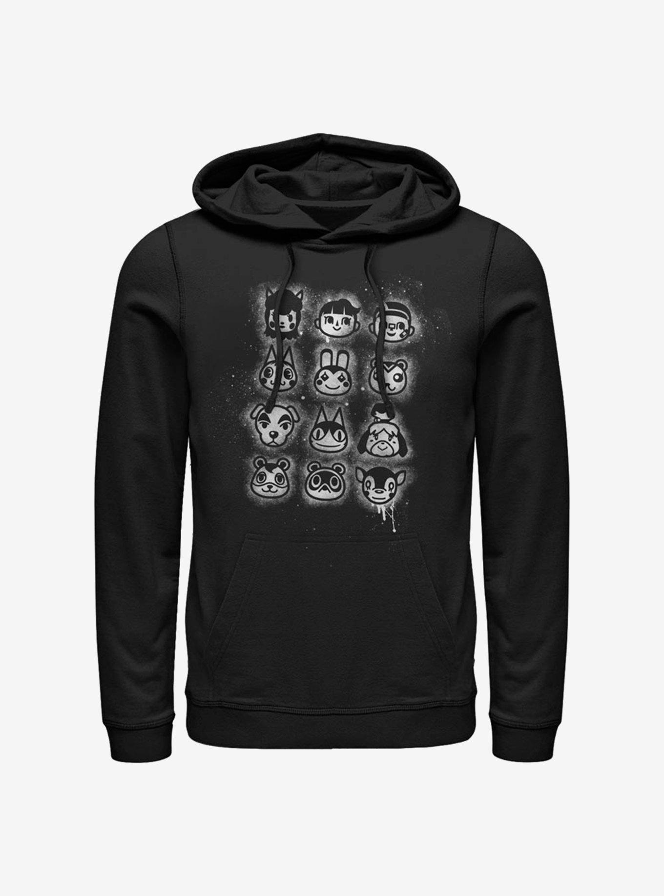 Nintendo Animal Crossing Villager Stencil Hoodie, , hi-res