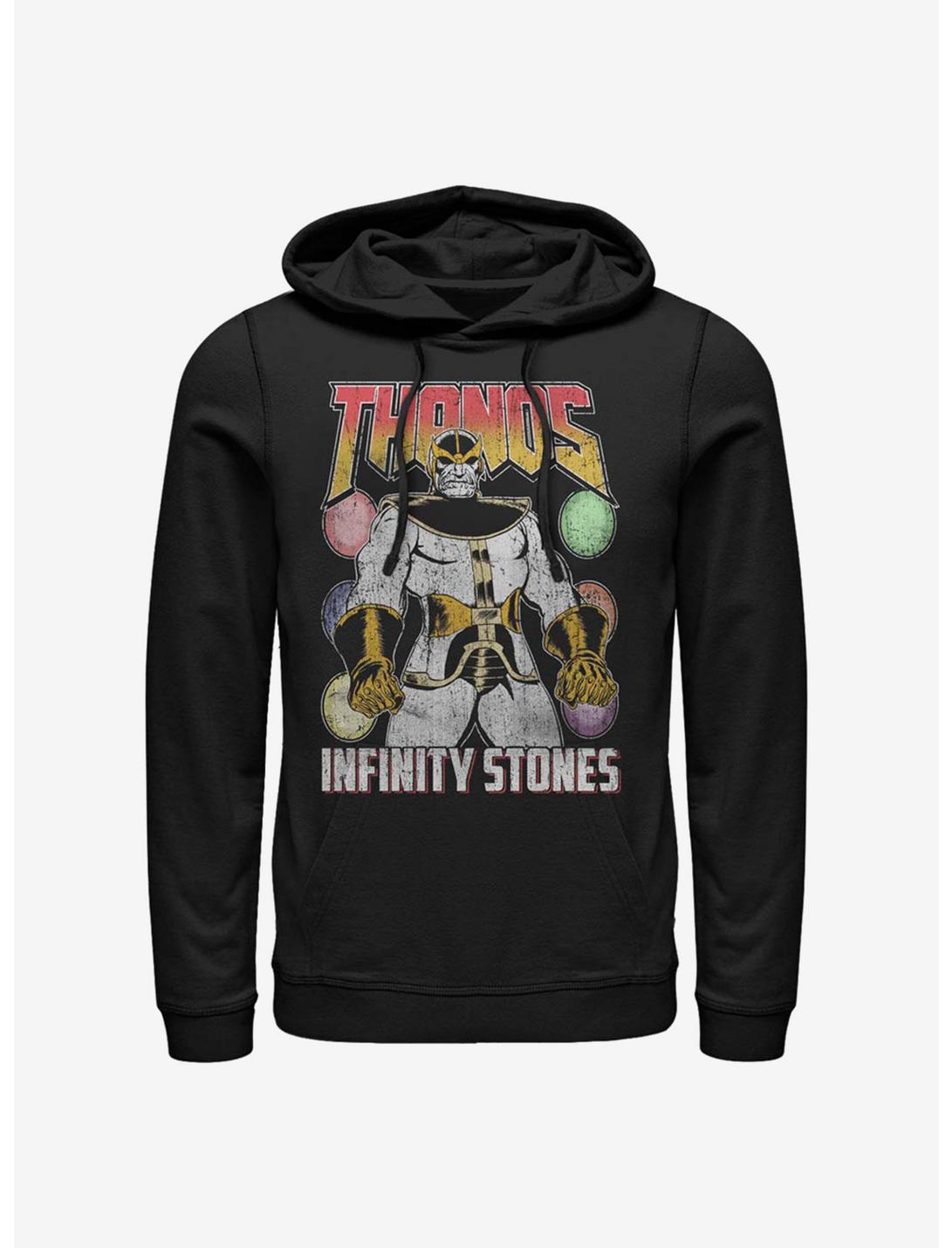 Marvel Avengers Thanos And The Infinity Stones Hoodie, BLACK, hi-res