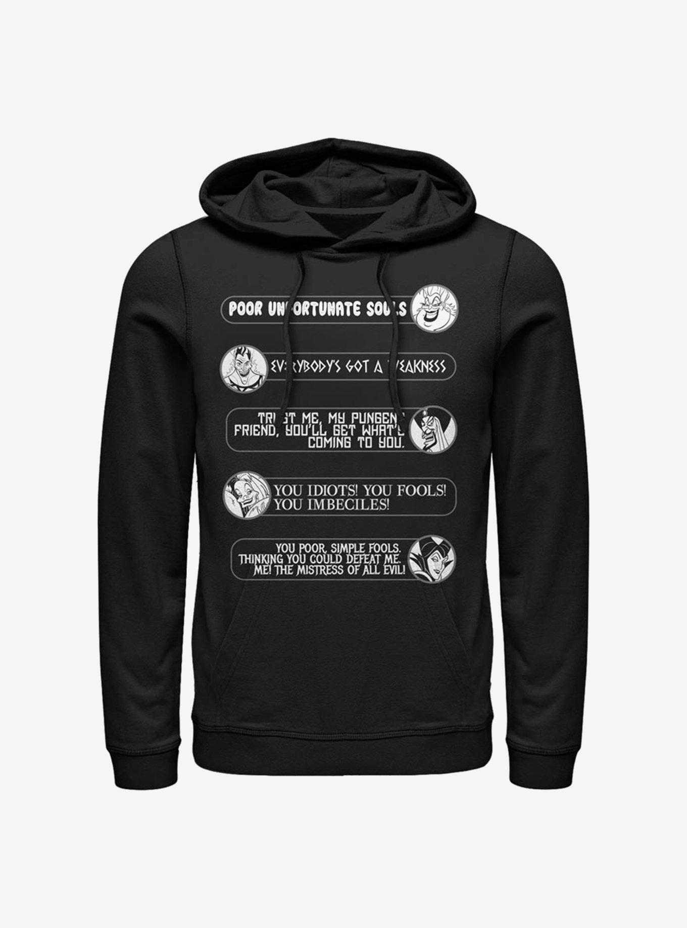 Disney Villain Quotes Hoodie, , hi-res