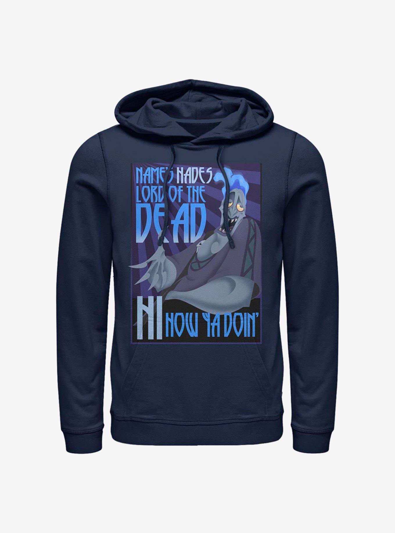 Disney Hercules Name's Hades Hoodie, NAVY, hi-res