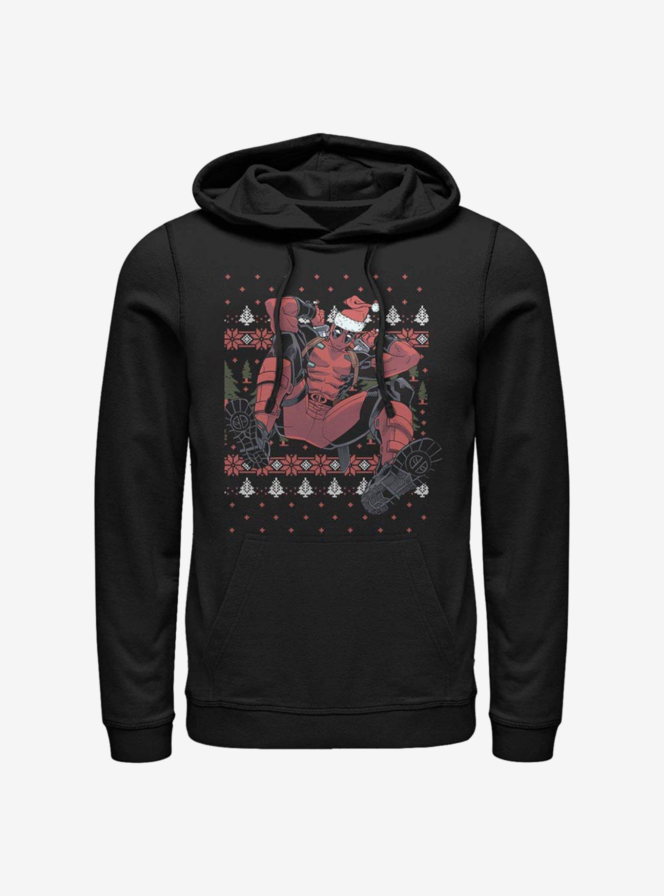Marvel Deadpool Christmas Killer Hoodie, , hi-res