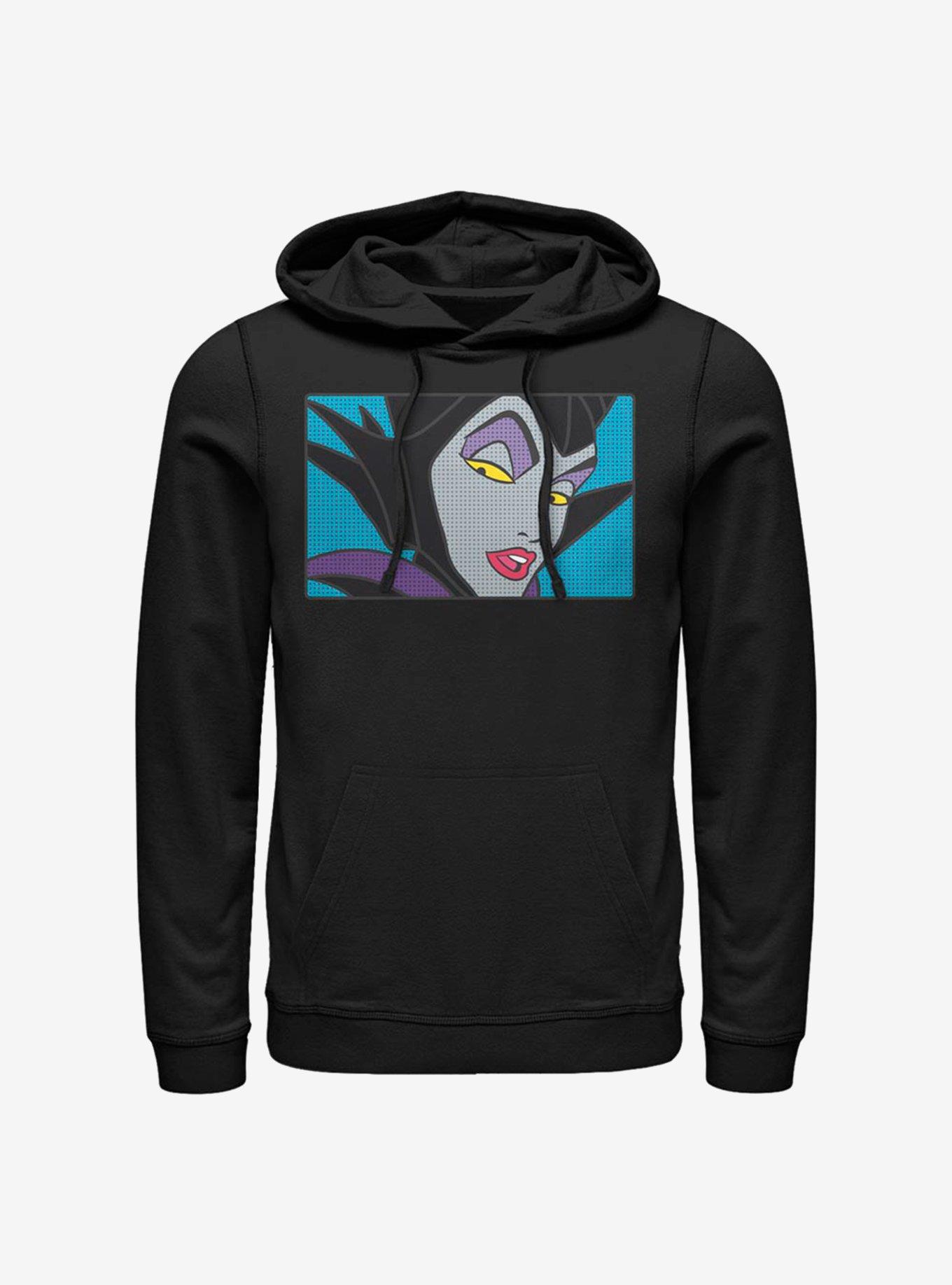 Disney Sleeping Beauty Maleficent Eyes Hoodie, BLACK, hi-res