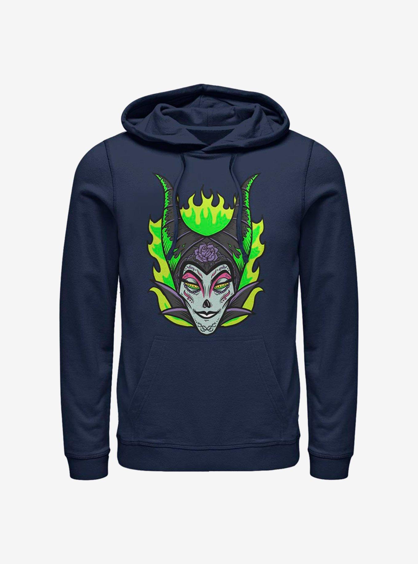 Disney Sleeping Beauty Maleficent Sugar Skull Hoodie, , hi-res