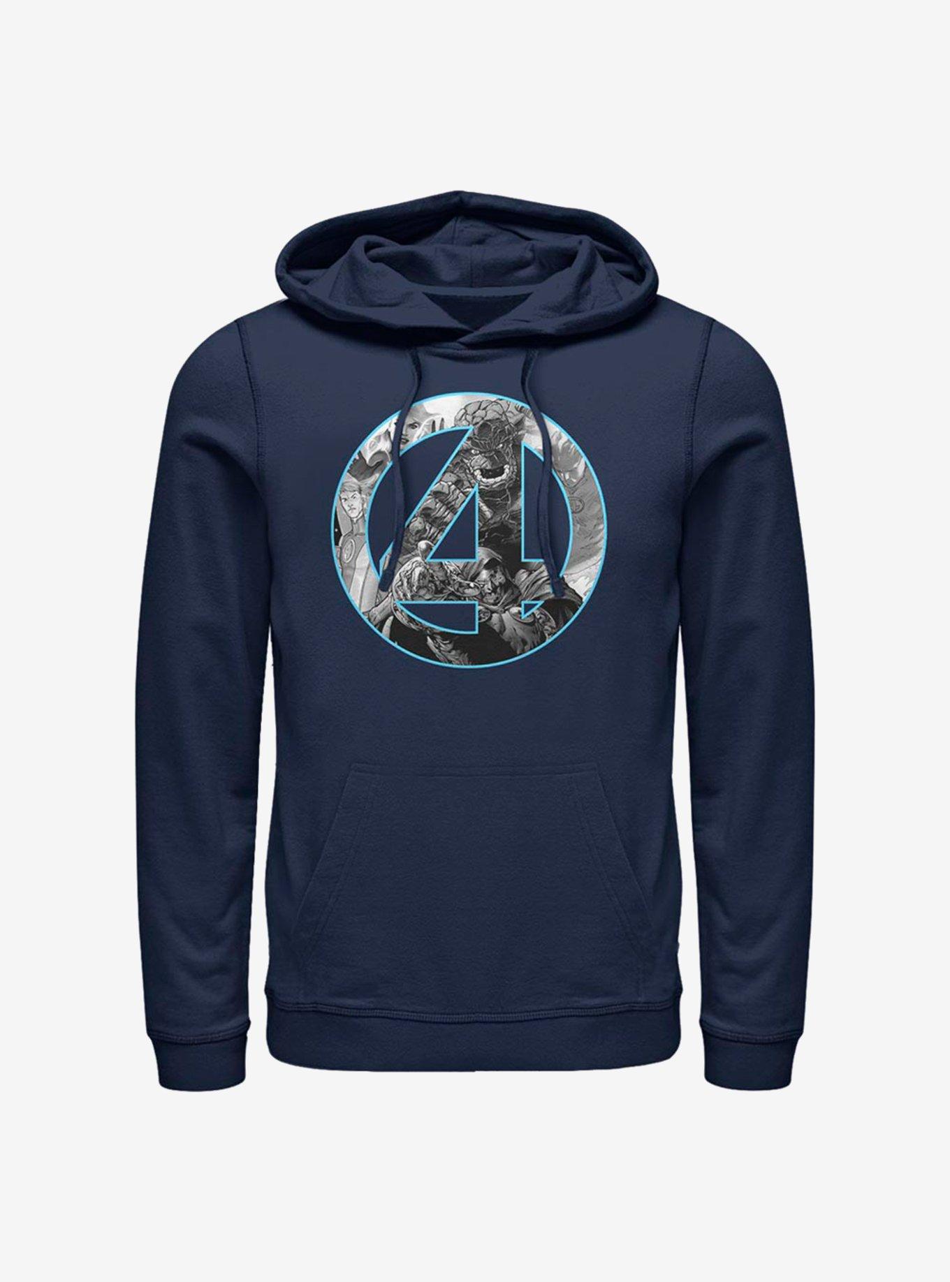Marvel Fantastic Four Badge Hoodie, , hi-res