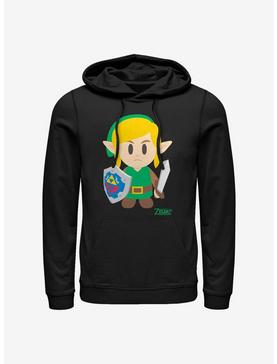 Plus Size Nintendo The Legend Of Zelda: Link's Awakening Link Avatar Color Hoodie, , hi-res