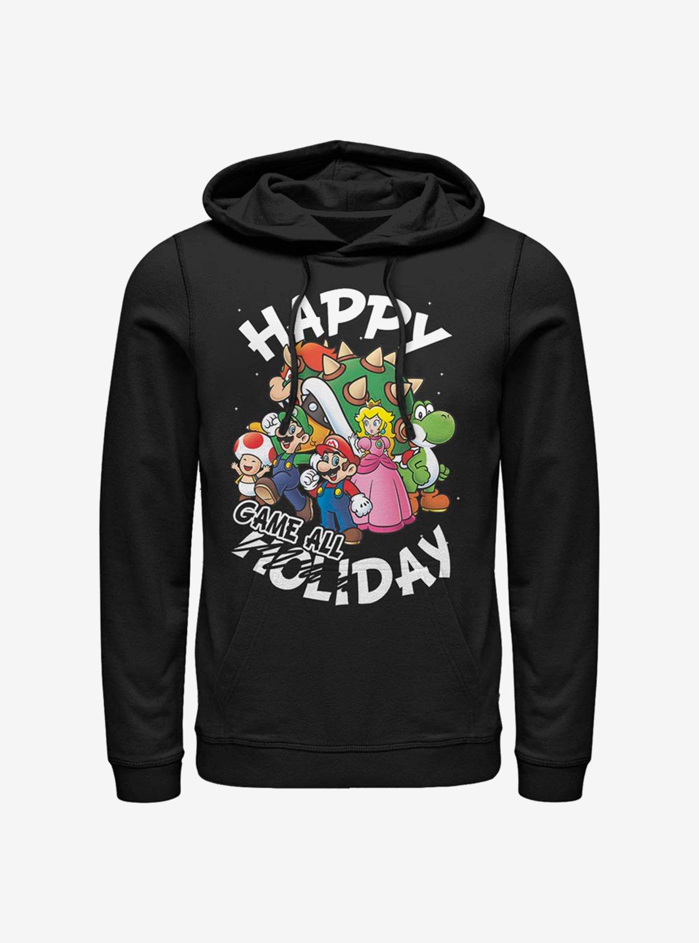 Nintendo Super Mario Happy Game Day Hoodie, , hi-res