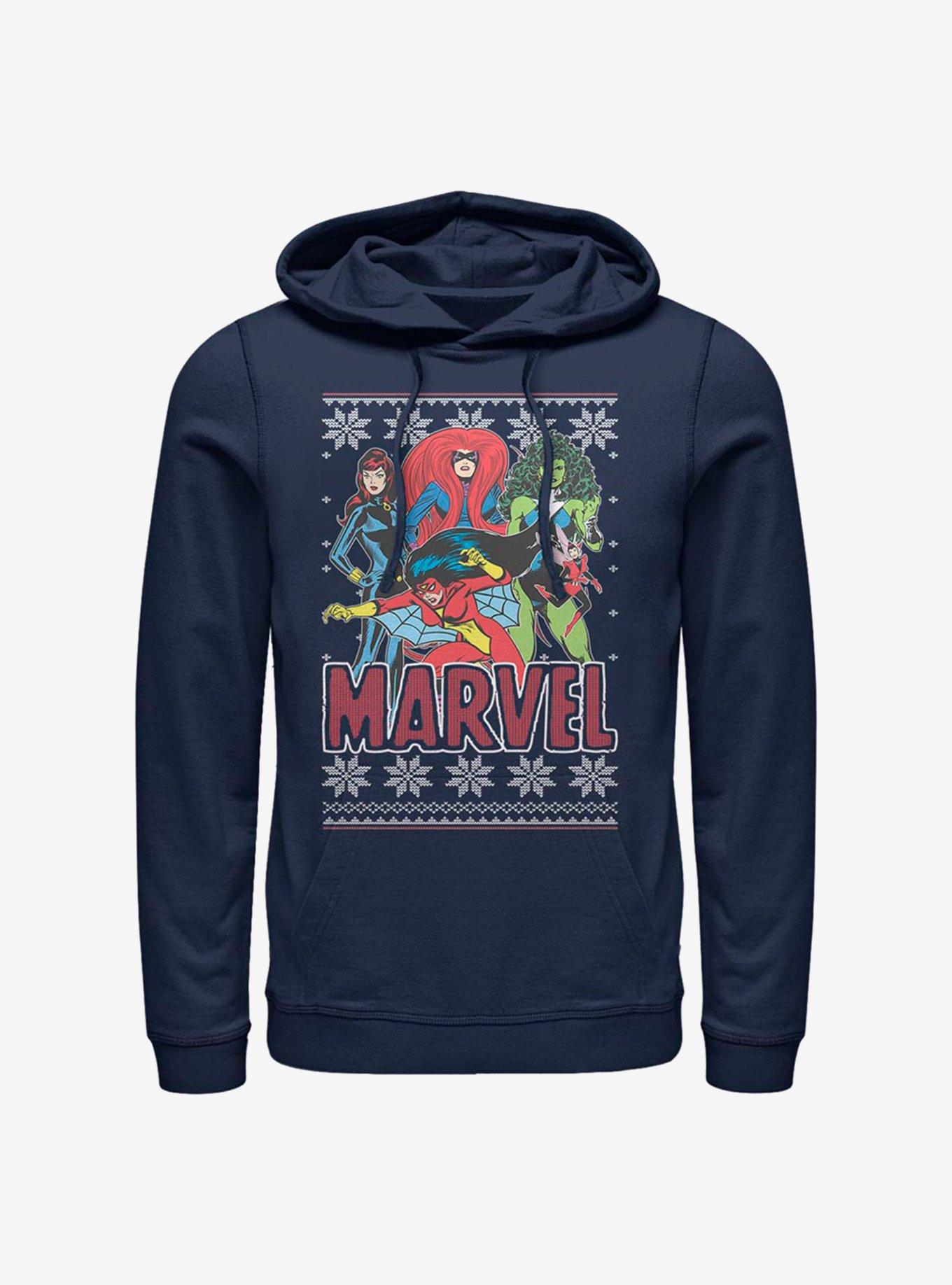 Marvel Sweater Heroines Hoodie, , hi-res