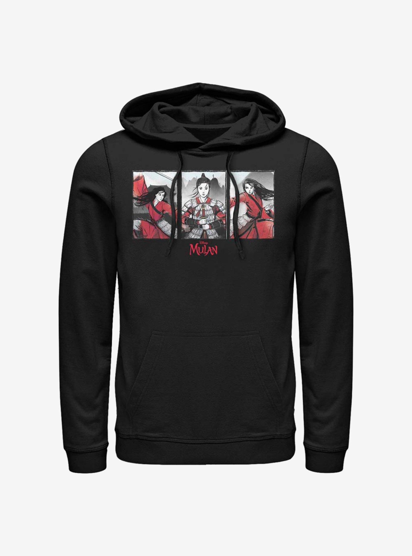 Disney Mulan Floral Boxed Hoodie, , hi-res