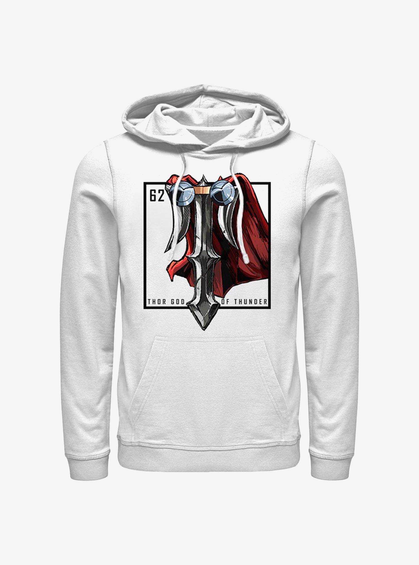 Marvel Thor Element Hoodie, WHITE, hi-res