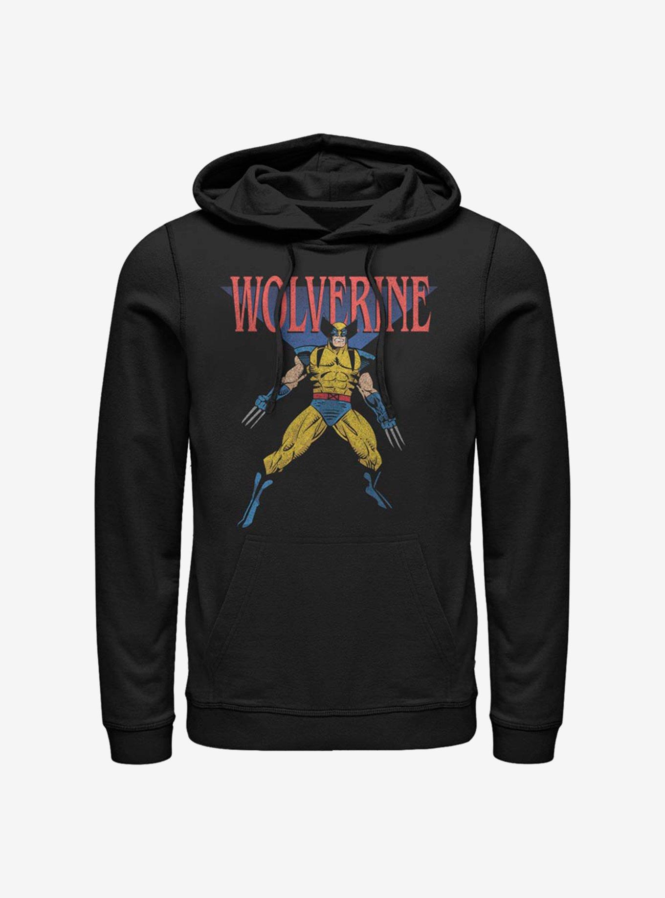 Marvel Wolverine 90s Art Hoodie, , hi-res