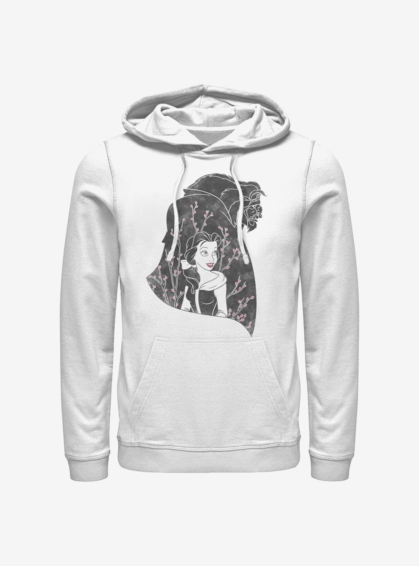 Disney Beauty And The Beast In My Heart Hoodie, WHITE, hi-res