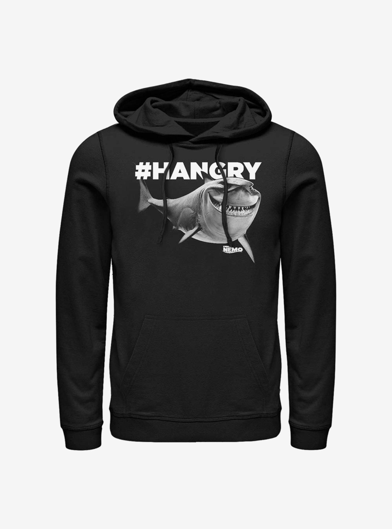Disney Pixar Finding Nemo Hangry Bruce Hoodie, BLACK, hi-res