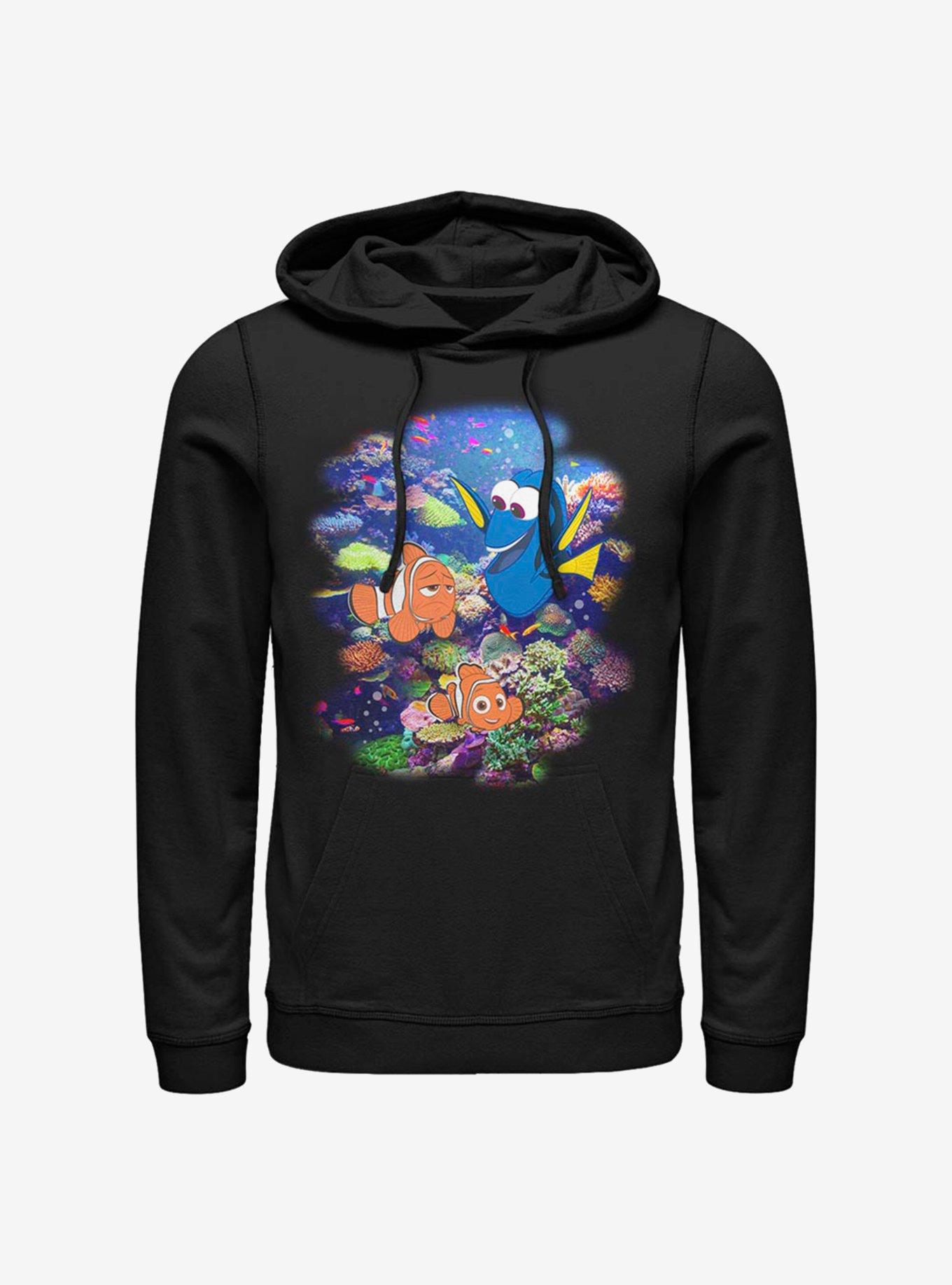 Disney Pixar Finding Nemo Reef Dory Hoodie, BLACK, hi-res