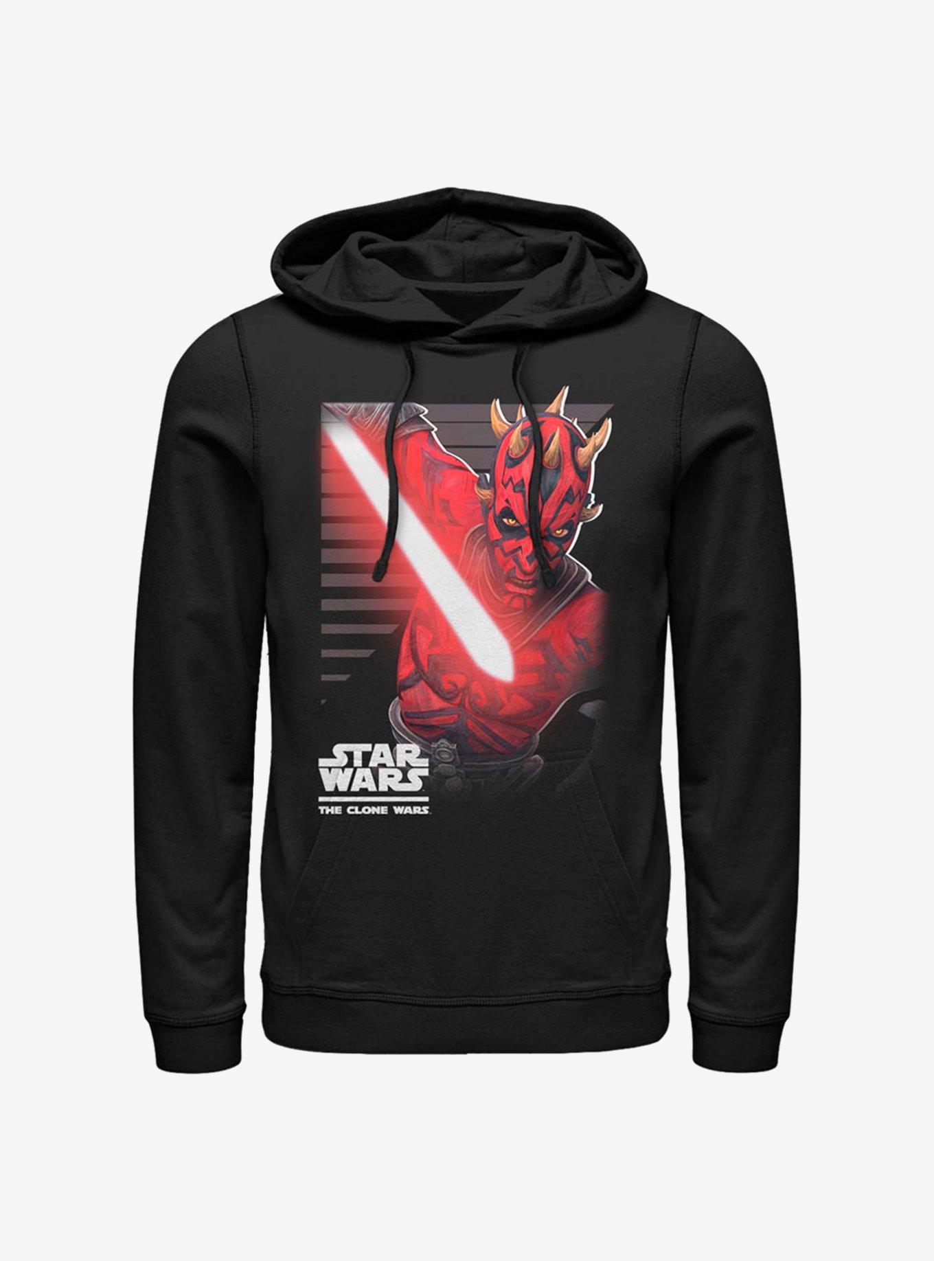 Star Wars: The Clone Wars Maul Strikes Hoodie, BLACK, hi-res