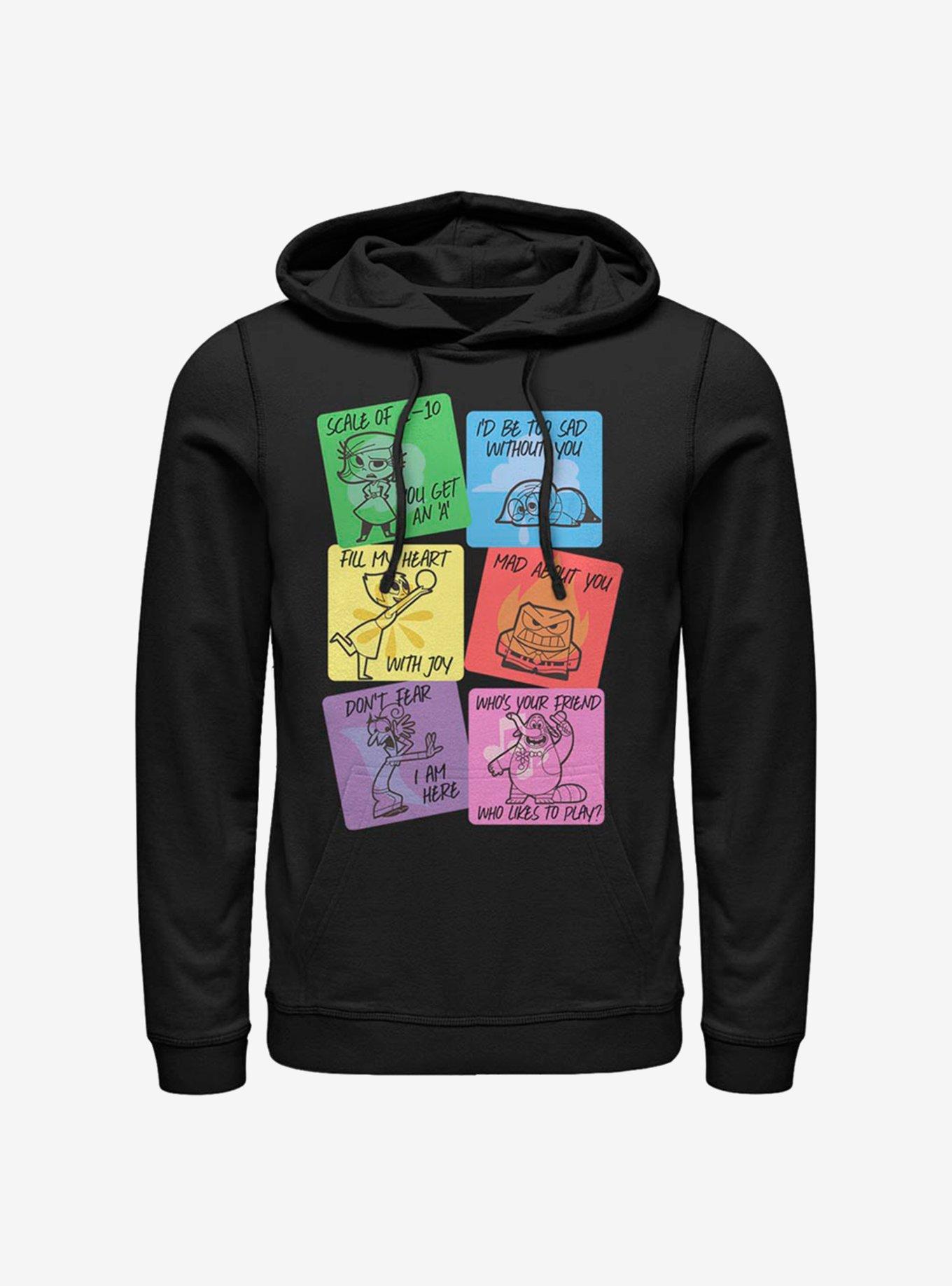 Disney Pixar Inside Out Valentine Cards Hoodie, , hi-res