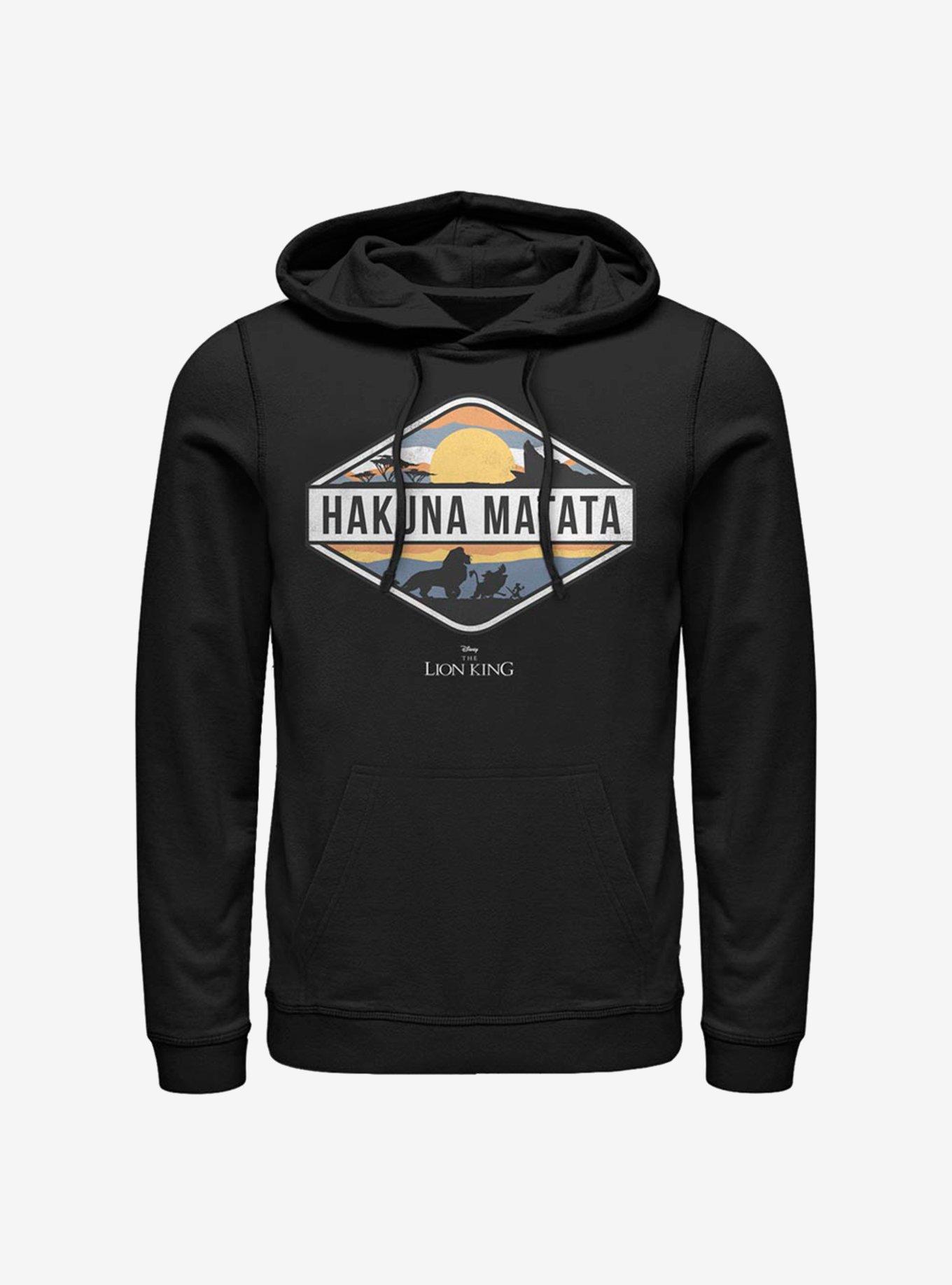 Disney The Lion King Hakuna Matata Emblem Hoodie, , hi-res