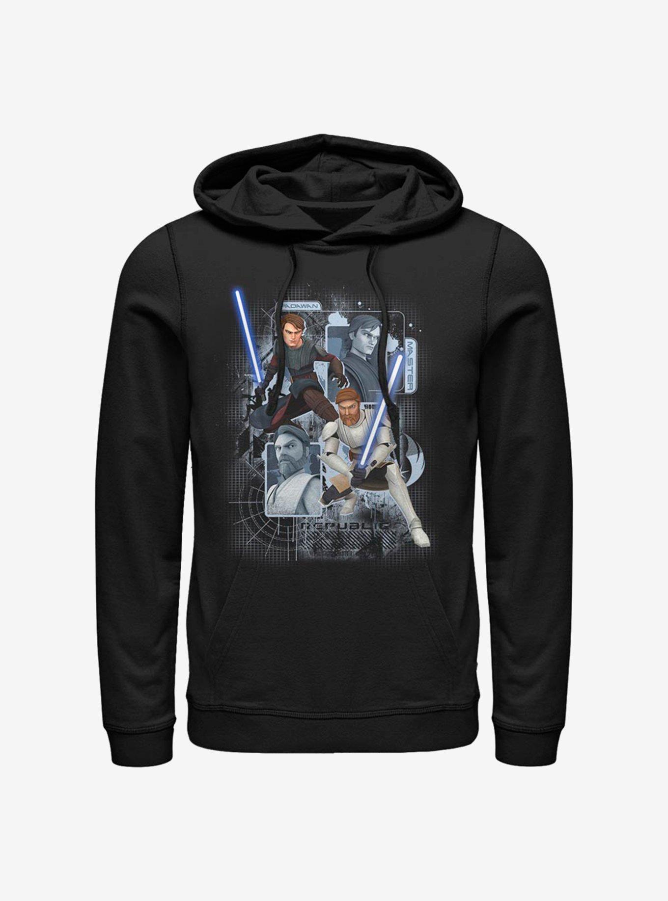 Star Wars: The Clone Wars Schematic Shot Hoodie, , hi-res