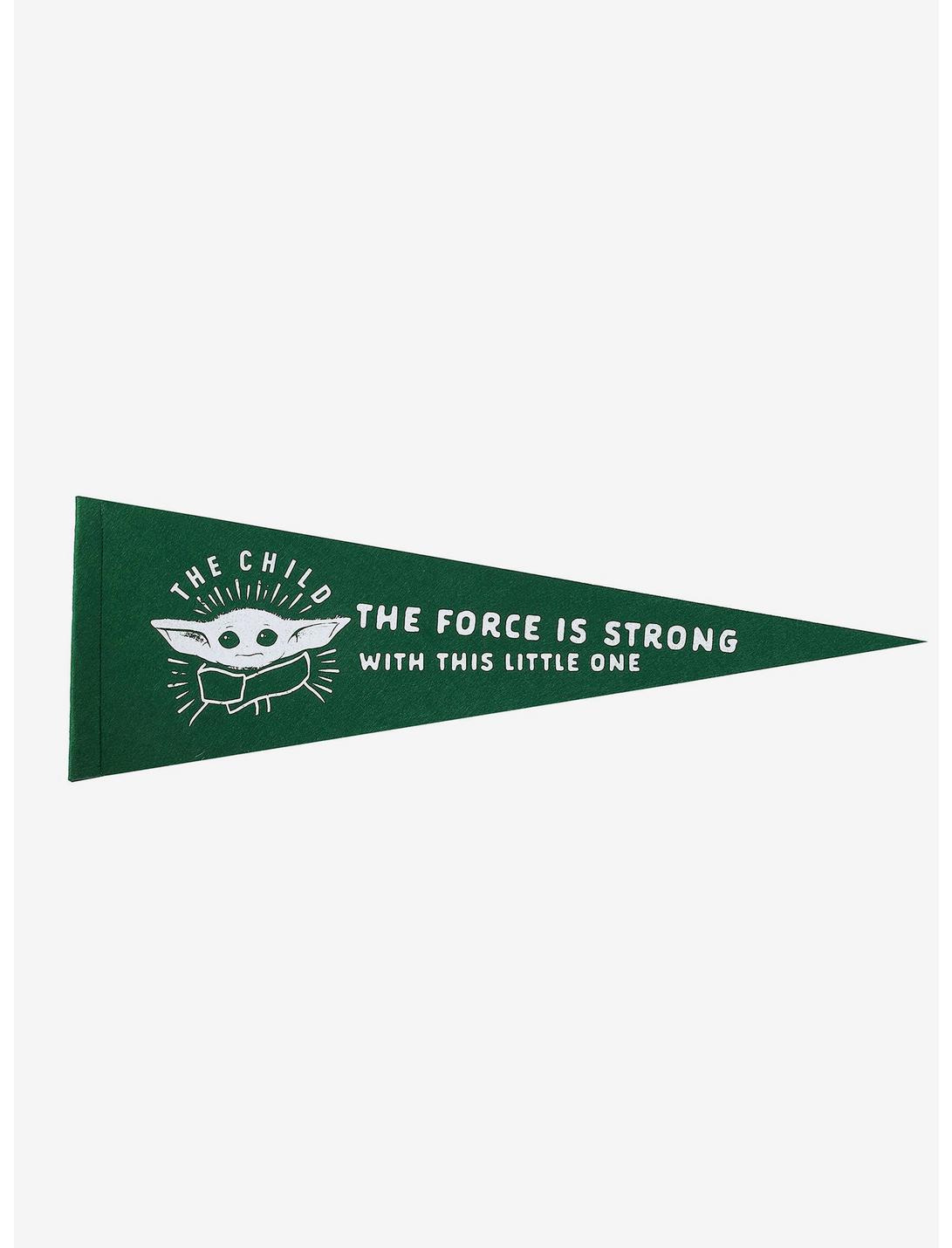 Star Wars The Mandalorian The Child Force Is Strong Pennant, , hi-res