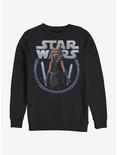 Star Wars: The Clone Wars Ahsoka Stars Sweatshirt, BLACK, hi-res