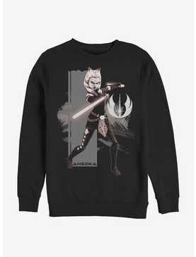 Star Wars Ahsoka Jedi Grayscale Sweatshirt, , hi-res
