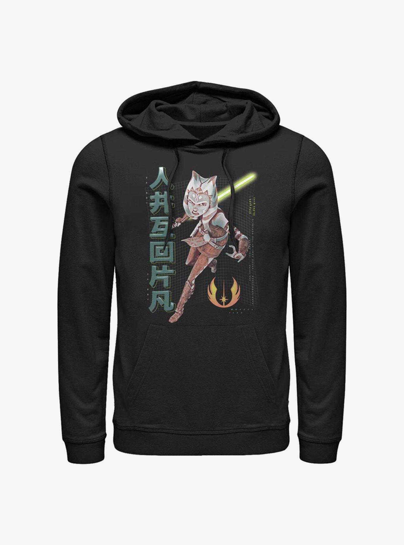Star Wars: The Clone Wars Ahsoka Japanese Text Hoodie, , hi-res