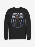 Star Wars: The Clone Wars Ahsoka Stars Long-Sleeve T-Shirt, BLACK, hi-res