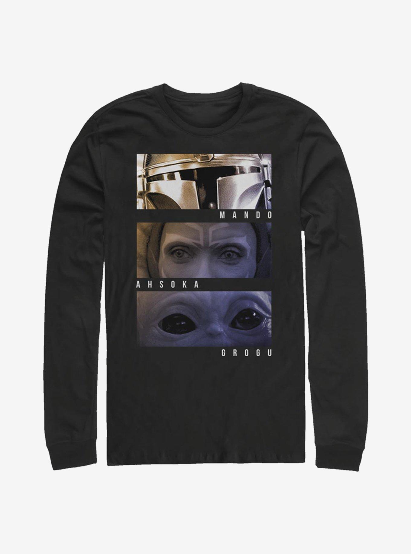 Star Wars The Mandalorian Ahsoka Character Eyes Long-Sleeve T-Shirt, , hi-res