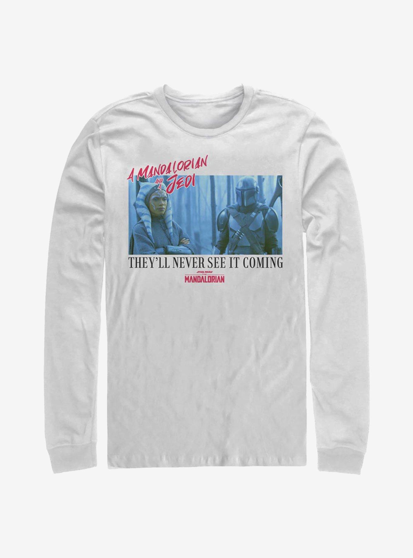 Star Wars The Mandalorian Ahsoka Never See It Coming Long-Sleeve T-Shirt, , hi-res