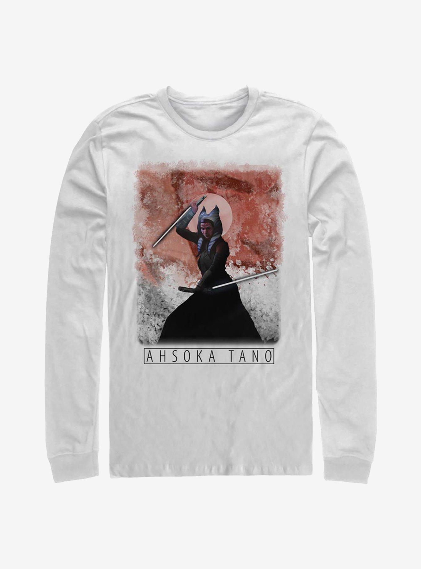 Star Wars The Mandalorian Ahsoka Saber Long-Sleeve T-Shirt, , hi-res