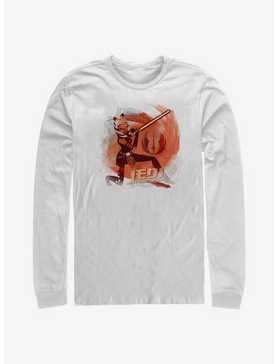 Star Wars Ahsoka Red Long-Sleeve T-Shirt, , hi-res