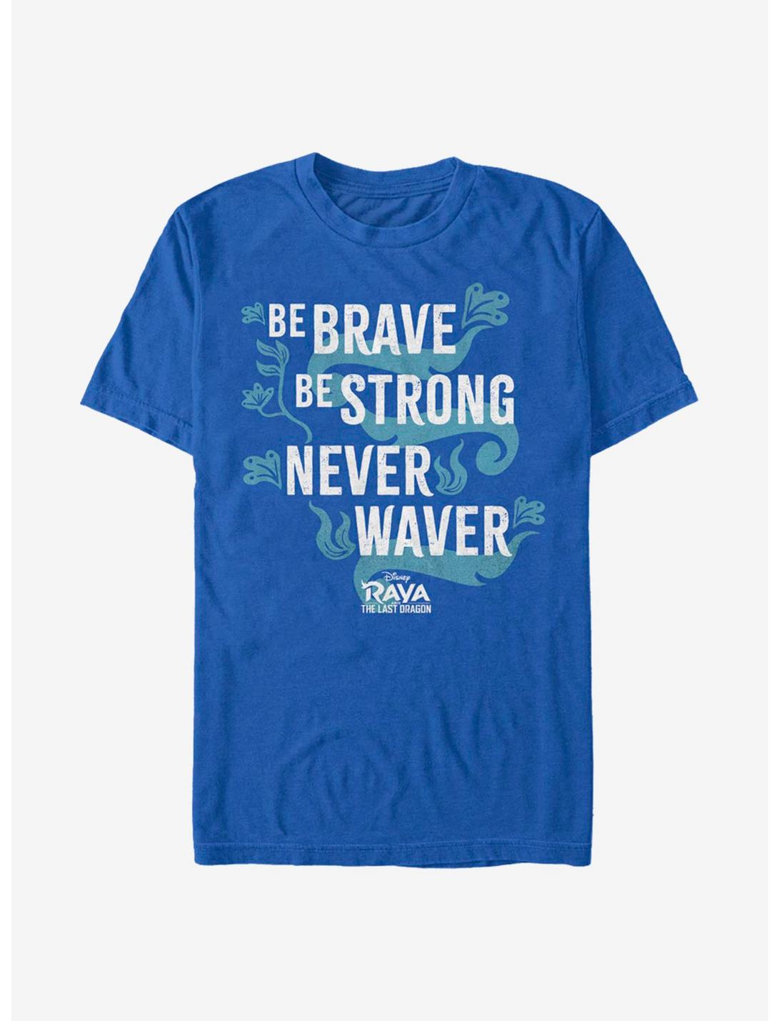 Disney Raya And The Last Dragon Be Brave T-Shirt, ROYAL, hi-res