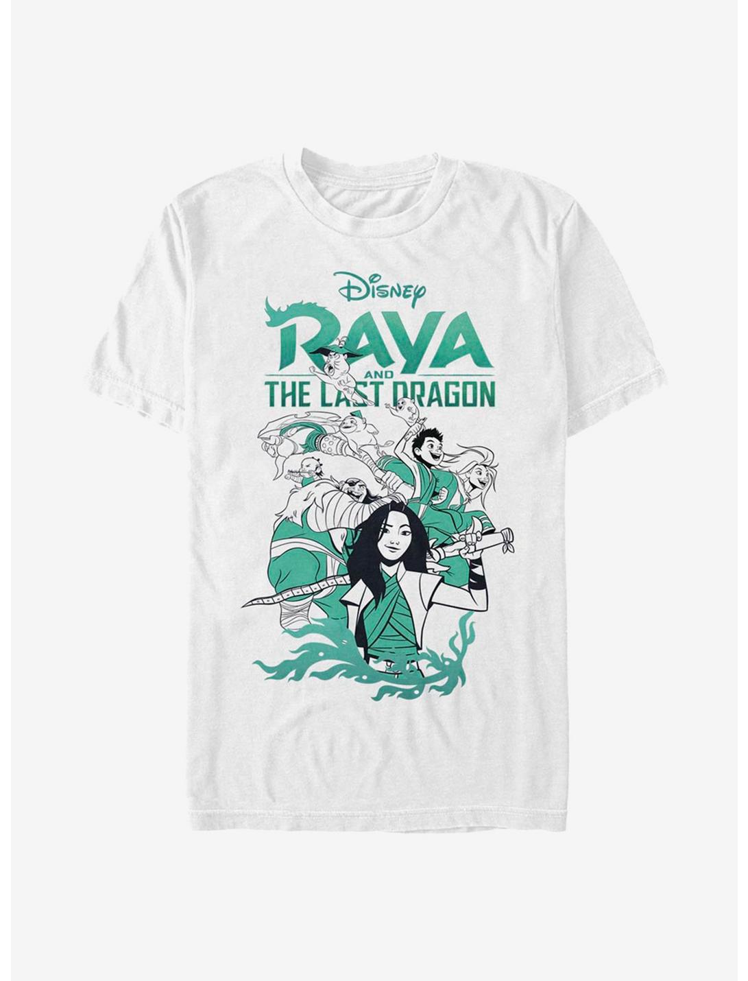 Disney Raya And The Last Dragon Raya Action T-Shirt, WHITE, hi-res
