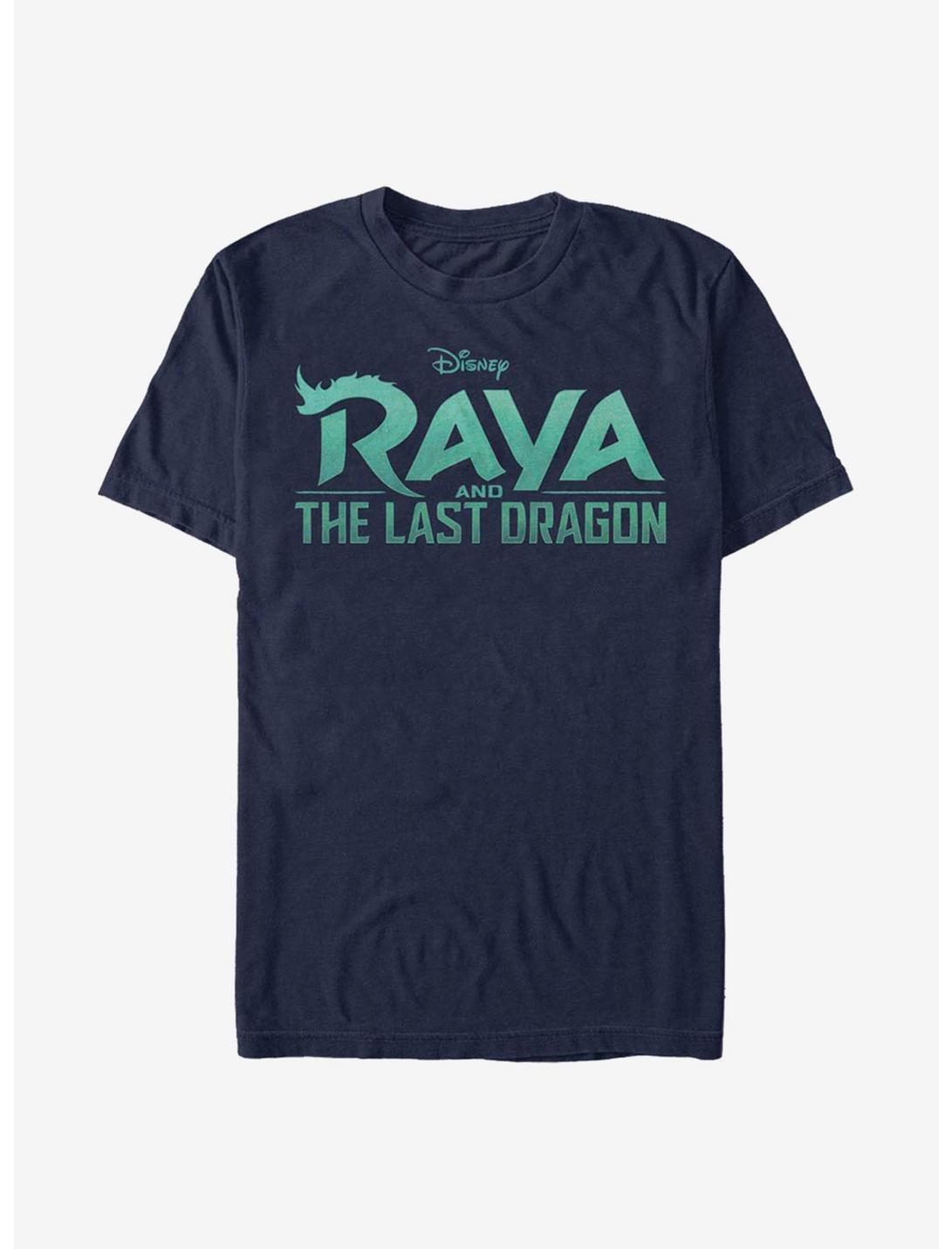 Disney Raya And The Last Dragon Raya Logo T-Shirt, NAVY, hi-res