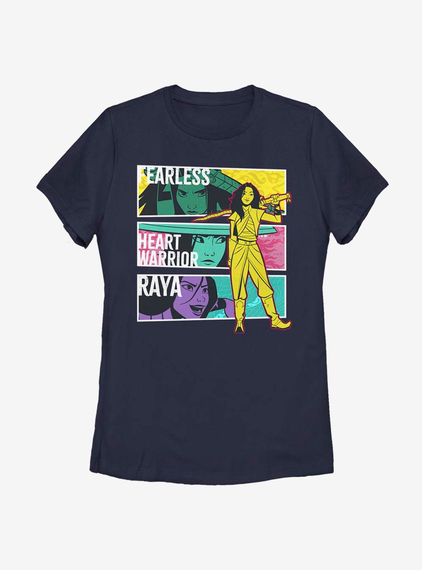 Disney Raya And The Last Dragon Raya Box Up Womens T-Shirt, NAVY, hi-res